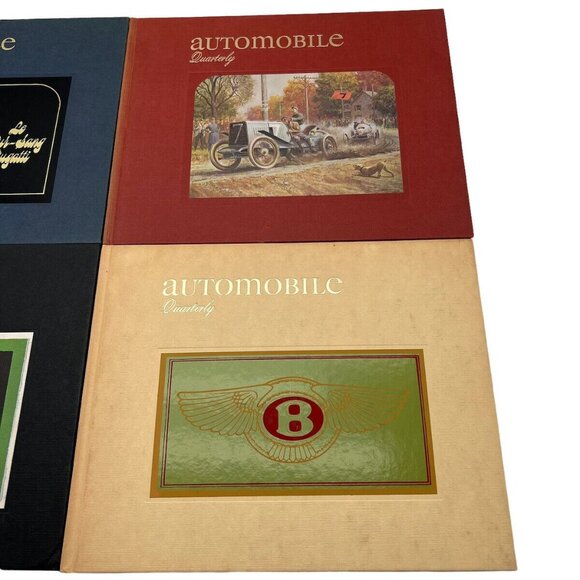 Vtg Automobile Quarterly Vol. 6 Issues 1-4 Complete Book Set w Poster Inserts - Picture 4 of 12